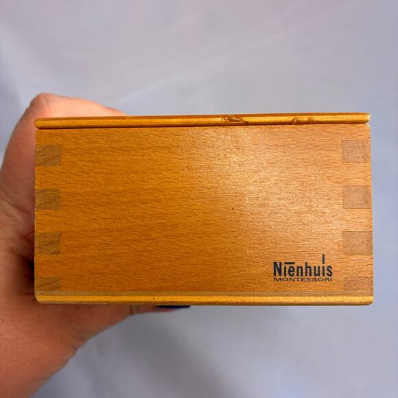 Nienhuis Montessori Second Box of Color Tablets Tertiary Wood Incomplete Age 3+ - Picture 5 of 9